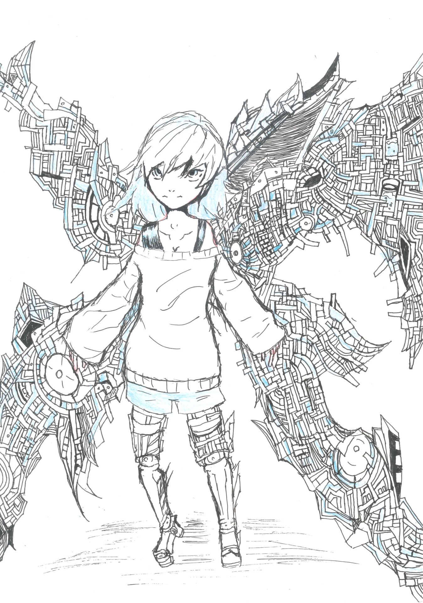 イラスト（ペン画 ペン画イラスト - novalue - 自分らしさで彩るメディア