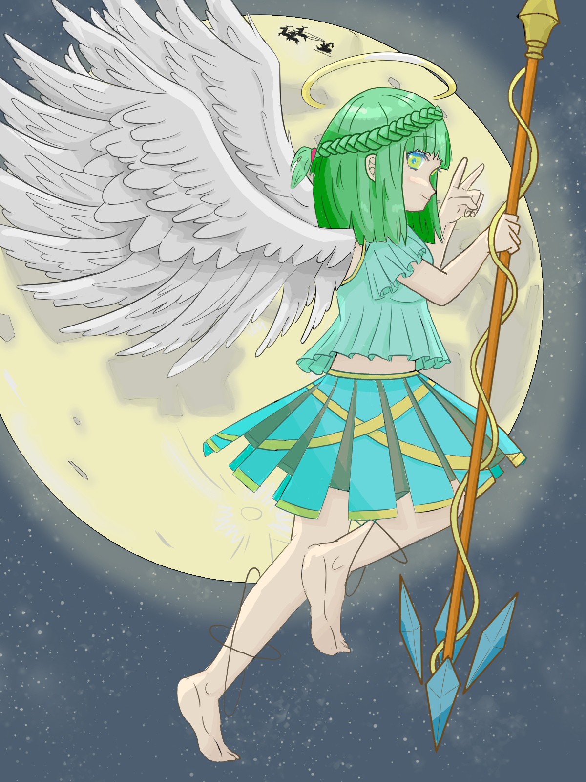 2023.冬イラスト「天使」 - novalue - 自分らしさで彩るメディア